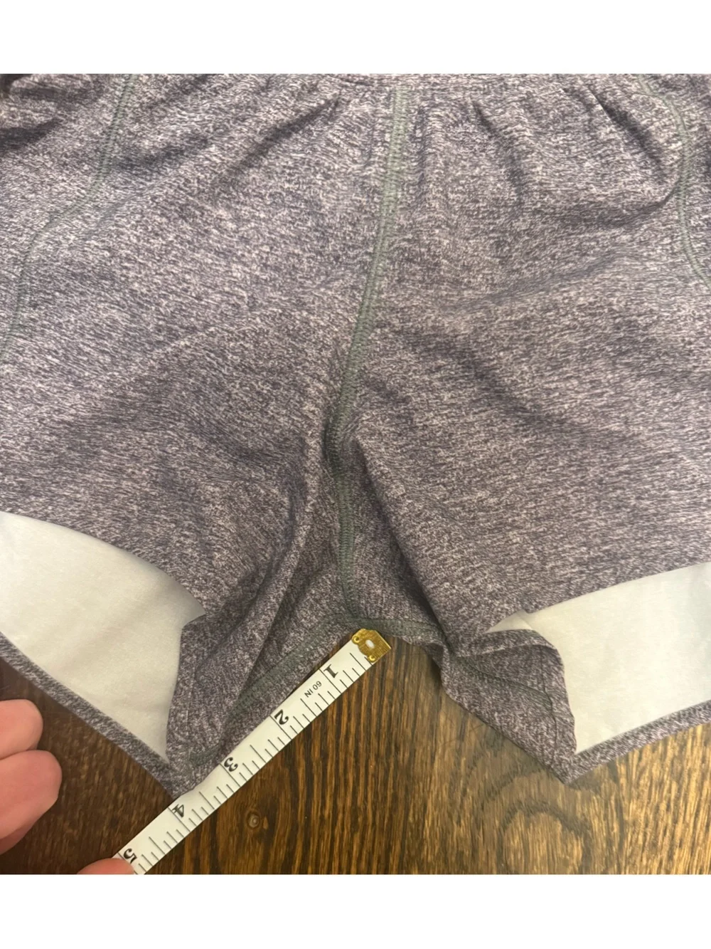 Lululemon Hotty Hot Lined Short Women's (Heather Medium-Gray)